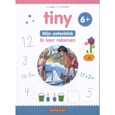 Afbeelding van Tiny Oefenblok 1 Ik leer rekenen 6+