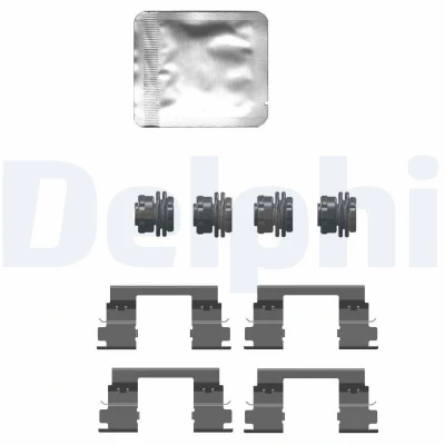 Afbeelding van Delphi Diesel Rem montageset LX0747