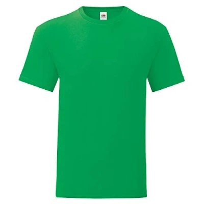 Afbeelding van Fruit of the Loom Iconic t heren shirt multipack maat S 5XL, mei groen, 3XL