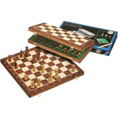 Afbeelding van Philos schaak cassette Belgrado 40x20 cm Schaakcassette (40x20 cm)