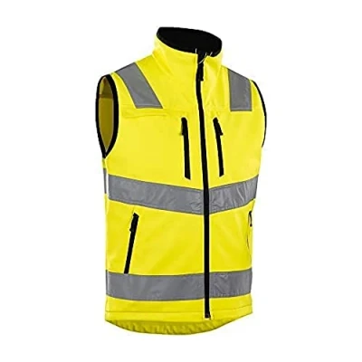 Afbeelding van Softshell Vest High Vis 3049 geel