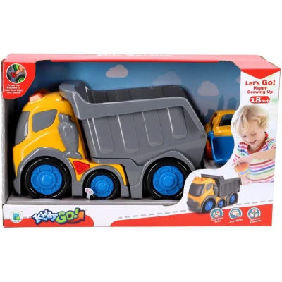 Afbeelding van KiddyGo Dump Truck 31 cm + Licht en Geluid