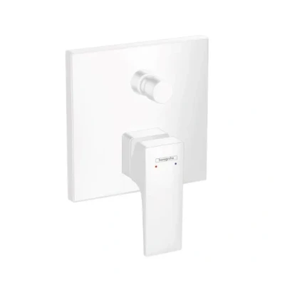Afbeelding van Hansgrohe badmengkraan metropol 1 greeps inbouw mat wit 32545700