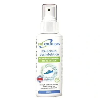 Afbeelding van PX Schoendesinfectiespray met langdurige werking tegen voetschimmel, nagelschimmel en bacteriën (1 x 125 ml)
