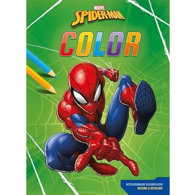 Afbeelding van Deltas Marvel Spider Man Color kleurblok