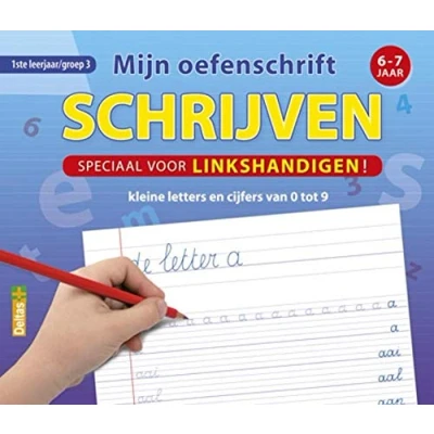 Afbeelding van Deltas Mijn oefenschrift Schrijven (voor linkshandigen)