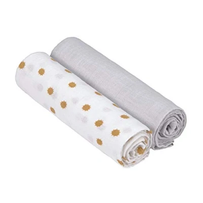 Afbeelding van Lassig Swaddle Muslin XL (2st.) Adventure Dragonfly