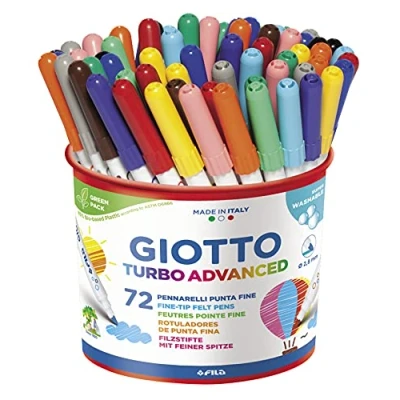 Afbeelding van Giotto 520303 Turbo Advanced veren, extra sterk, lange levensduur, doos 72 stuks