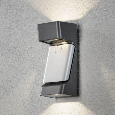 Afbeelding van Konstsmide 7976 370 wandverlichting Antraciet, Grijs Geschikt voor buitengebruik