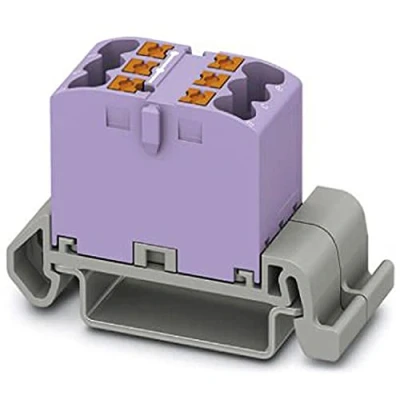Afbeelding van Verdeelblokken PTFIX 6X2,5 NS35A VT Phoenix Contact Inhoud: 10 stuk(s)