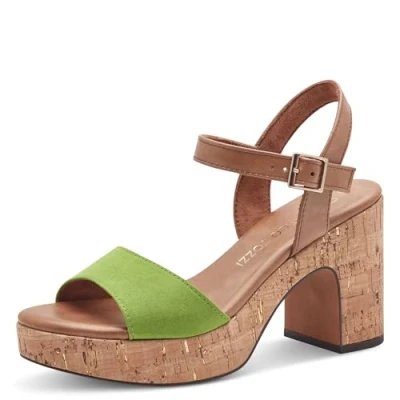 Afbeelding van Marco Tozzi Dames Sandaal 2 28008 42 757 F1/2 Schoenbreedte Maat: 41 EU