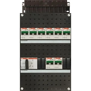 Afbeelding van ABB Hafonorm groepenkast HC800/3+H44 3 fase 8 groeps