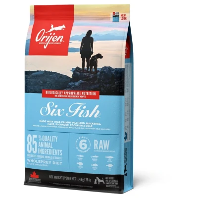 Afbeelding van Orijen Whole Prey 6 Fish Dog 11,4 KG (376575)