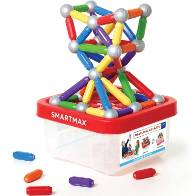 Afbeelding van Smartmax magnetische bouwset build and learn 100st