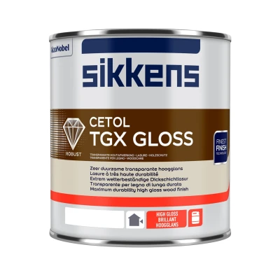 Afbeelding van Sikkens Cetol TGX Gloss 1 liter Blanke lak &amp; Beits