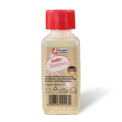 Afbeelding van Lambskin Lederwasmiddel, 100 ml fles voor vele wasbeurten, wasmiddel handwas en machinewas, lamsvacht leerreinigingsmiddel