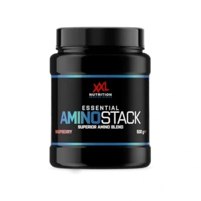 Afbeelding van XXL Nutrition Essential Amino Stack Essentiële Aminozuren, EAA Framboos 500 Gram