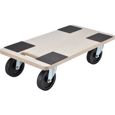 Afbeelding van Meubelhondje met 4 wielen Dolly 58x29x1,5 cm multiplex