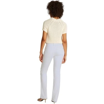 Afbeelding van Tommy Hilfiger Dames Bootcut RW Wit WW0WW44362, (Th Optisch Wit), 30W / 32L