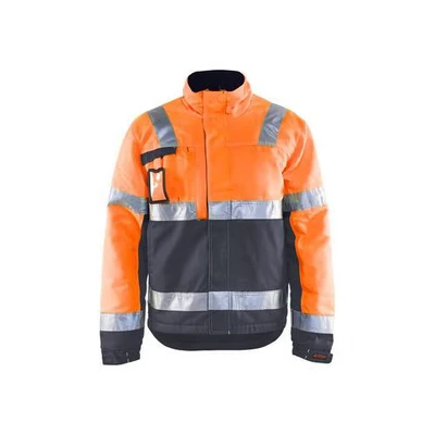 Afbeelding van Blaklader Winterjas High Vis 4862 1811 Oranje/Medium Grijs S
