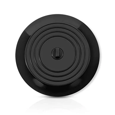 Afbeelding van CZ Store Siliconen Afvoerplug 15,2CM✮LEVENSLANGE GARANTIE✮ Flexibele Zuignap, Universele Waterdichte Stop voor Roestvrijstalen Keuken Gootsteen, Keramisch Bad, Toilet, Wastafel, Douche, zwart