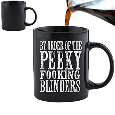 Afbeelding van by Order of The p***y f**King B******s Leuke nieuwigheid thee koffie drinken mok cup