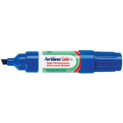 Afbeelding van permanent marker Artline 50N blauw