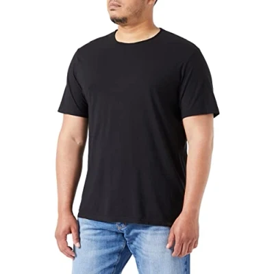 Afbeelding van United Colors of Benetton T shirt 3JE1J19A5, Zwart 100, XXL heren,
