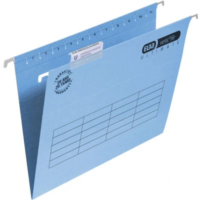 Afbeelding van Hangmap Elba Verticfile Ultimate A4 V bodem blauw