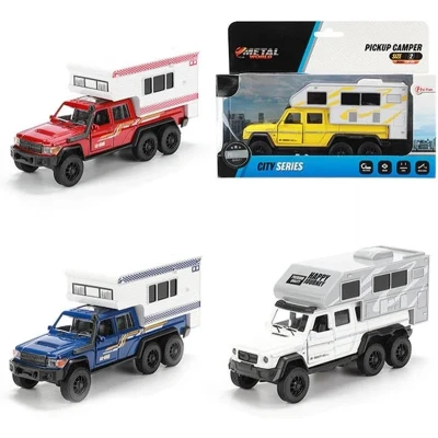 Afbeelding van Pick up truck camper met geluid