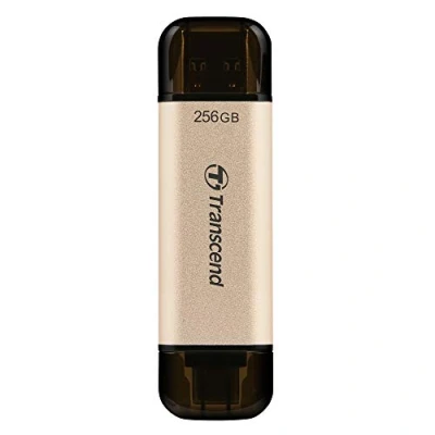 Afbeelding van Transcend JetFlash 930C USB flash drive 256 GB Type A / C 3.2 Gen 1 (3.1 1) Goud