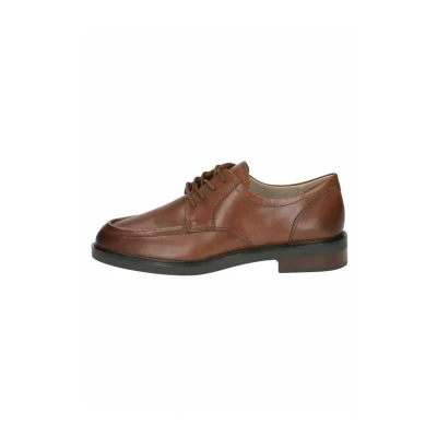 Afbeelding van Caprice Veterschoenen, Dames, Maat: 40.5, Cognac nappa Leer