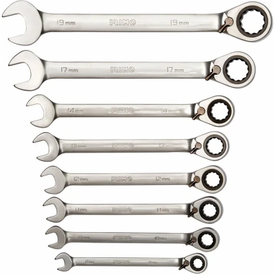 Afbeelding van Ratchet spanner set Irimo 8 19 mm