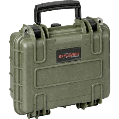 Afbeelding van Explorer Cases Outdoor koffer 2712HL.G E green empty (b x h d) 28 20 12 cm Olijf groen