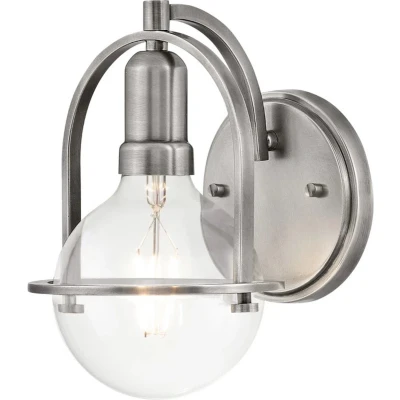 Afbeelding van Hinkley LED Wandlamp Somerset 60W K Lm 8 Brushed Nickel