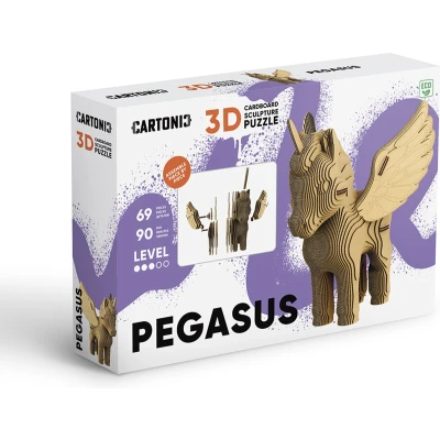Afbeelding van Cartonic PEGASUS 3D puzzel puzzels DIY kinderen en volwassenen