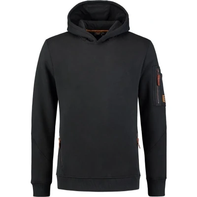 Afbeelding van Tricorp Sweater Premium Capuchon Zwart Maat 3XL