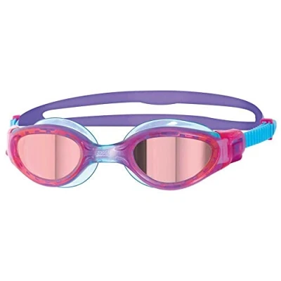 Afbeelding van Zoggs Unisex Youth Phantom Elite Mirror zwembril, roze/paars/spiegel, s (6 14 jaar)