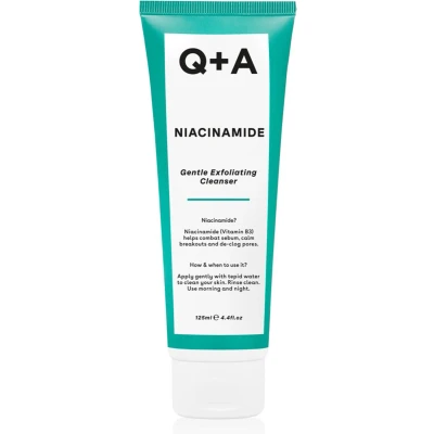 Afbeelding van 3x Q+A Niacinamide Exfoliating Cleanser 125 ml