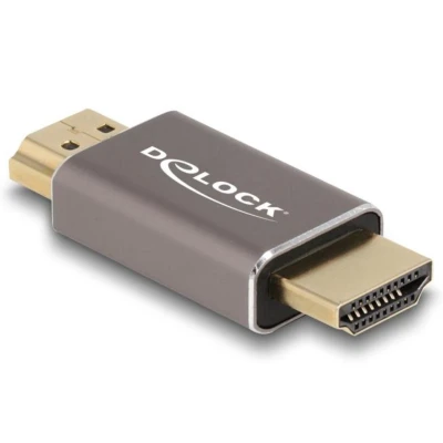 Afbeelding van Delock HDMI Adapter Stecker zu 8K 60 Hz grau Metall HQ produ
