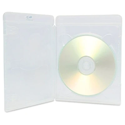 Afbeelding van 1 x AMARAY VORTEX Eco Lite Single 3D Clear disc Blu ray hoesjes