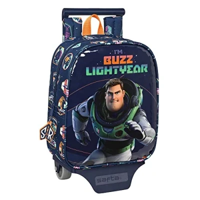 Afbeelding van Schoolrugzak met Wielen Buzz Lightyear Marineblauw (22 x 27 10 cm)