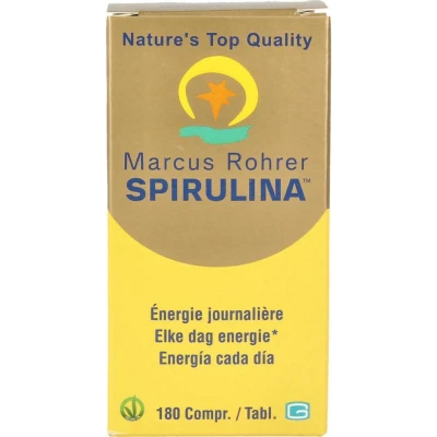 Afbeelding van Marcus Rohrer Spirulina (180 Tabletten)