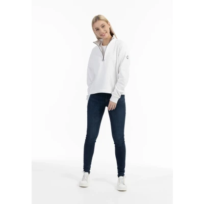 Afbeelding van Sweatshirt troyer DREIMASTER L / Wit 51% Katoen 49% Polyester