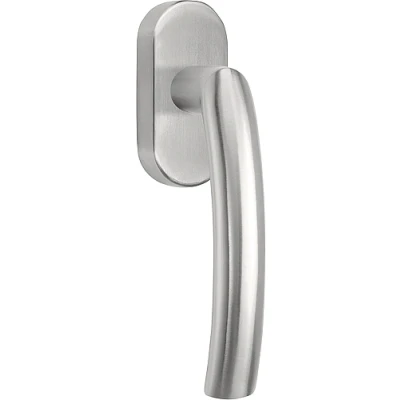 Afbeelding van Formani Draaikiepgarnituur BASICS LBX4 DK O niet afsluitbaar linksdraaiend mat RVS
