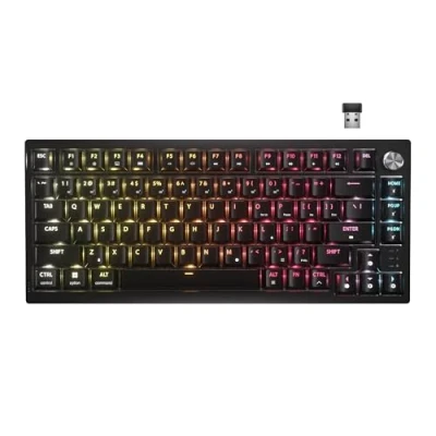 Afbeelding van Corsair K65 Plus Mechanisch Toetsenbord Draadloos Backlit RGB LED MLX Fusion TKL QWERTY Zwart