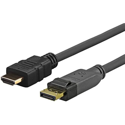Afbeelding van Vivolink HDMI (type A) DisplayPort (2 m, HDMI), Videokabel