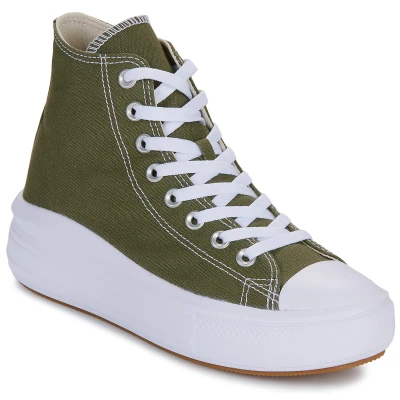 Afbeelding van Converse Chuck Taylor ALL STAR MOVE Platform Sneakers hoog, Dames, Maat: 39, Utility/white/black Textiel