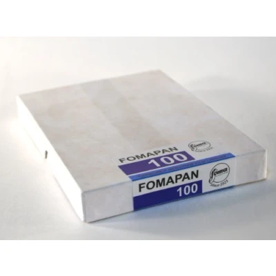 Afbeelding van Fomapan 100 4x5&quot; b&amp;w negative sheet film 25sheets