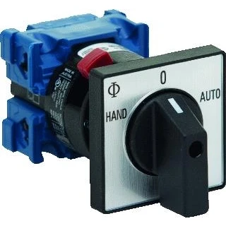 Afbeelding van Kraus en naimer omschakelaar 20a 1 polig hand 0 auto frontinbouw centraal ip66 ch10 a210 621 ft2